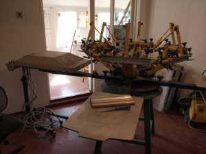 Карусель для шелкографии Shulce poliform 6*4