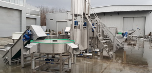 Флюидизационный скороморозильный тоннель «ALFA-5000