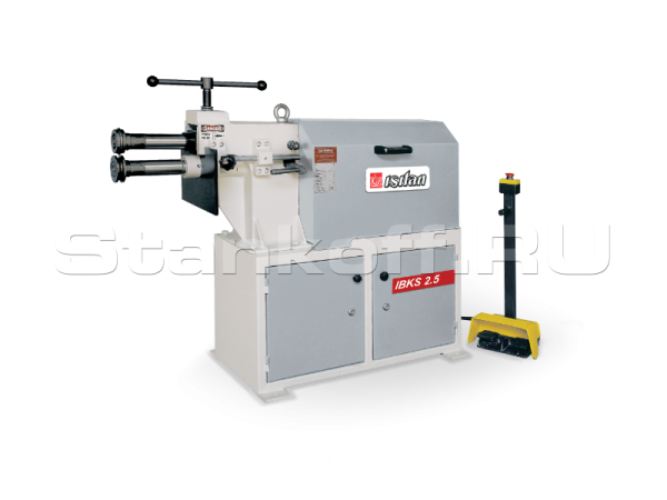 Электрический зиговочный станок IBKS 2.5 hydraulic top roll