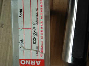 Корпус сверла ARNO SC32R-0048G-17 под сменные пластины