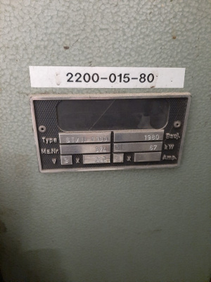 Линия пленочной упаковки ZEVA ST/||-1100 №374 1980 г.в