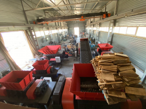 Шредер для древесины, поддонов