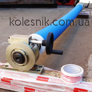 Изогнутые обрезиненные валы для устранения складок на пленке - Ремонт