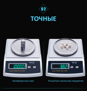 весы, точность измерений 0.01г