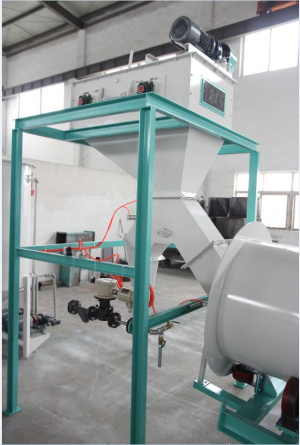 Финишное напыление гранул (комбикорма)