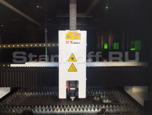 Оптоволоконный лазер в кабине для листов и труб XTC-1530GT/6000 Raycus