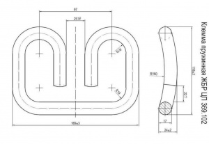Клемма пружинная ЖБР-65 ЦП 369.102 предлагаем