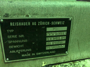 Зубошлифовальный станок Reishauer NZA