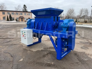 Универсальный промышленный шредер для для древесины, пластика, стекла, тонкой резины, картона, полиэтилена, фанеры, медицинских отходов, бумаги ШДП-2200