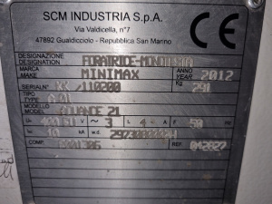 Сверлильно-присадочный станок SCM Advance 21