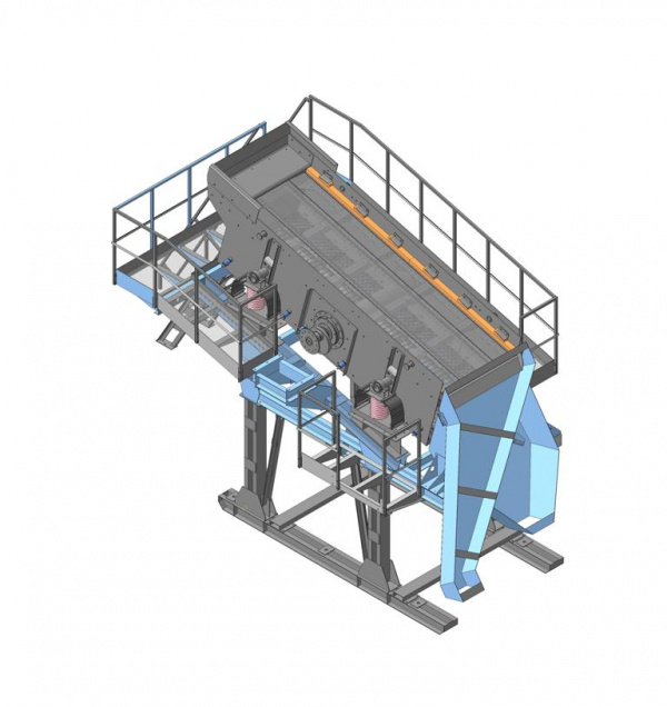 Агрегат сортировки с грохотом ГИС-32М