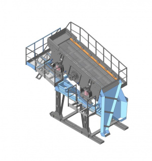Агрегат сортировки с грохотом ГИС-32М