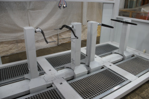 Станок ЧПУ profi maxi автоматической покраски деталей мебели до 3500х1500мм - с игольчатыми столами