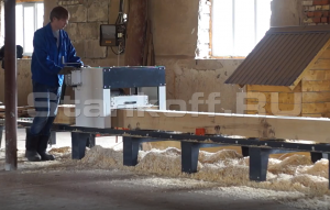 Станок для профилирования бруса и лафета PROF-400