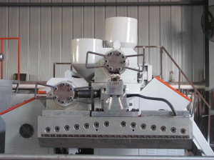 Экструдер для производства двухслойной стрейч-пленки ZF-E500