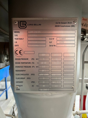 Машина для крашения пряжи Итальянской Фирмы Loris Bellini