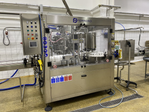 Униблок розлива пива в банки. Производство фирмы Ferrero ISO/L (2019) Srl Италия