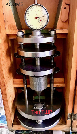 ТШР прибор для определения твёрдости резины