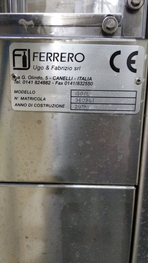 Униблок розлива пива в банки. Производство фирмы Ferrero ISO/L (2019) Srl Италия