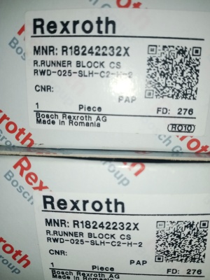 Каретки (танкетки) BOSCH Rexroth R165131320, R185122310, R18242232X, R150237065, R162379420