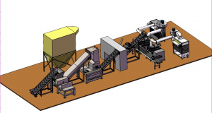 Линия для переработки радиаторов