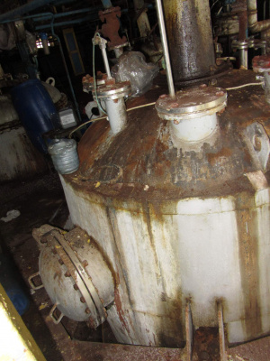 Химический реактор 3,2 м3 из нержавеющей стали