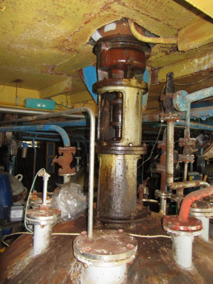 Химический реактор 3,2 м3 из нержавеющей стали