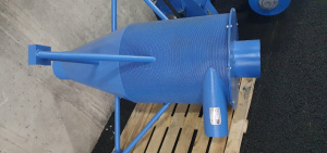 Циклон перфорированный с кронштейном под биг-бэг с соплом Ц-450-2A-D