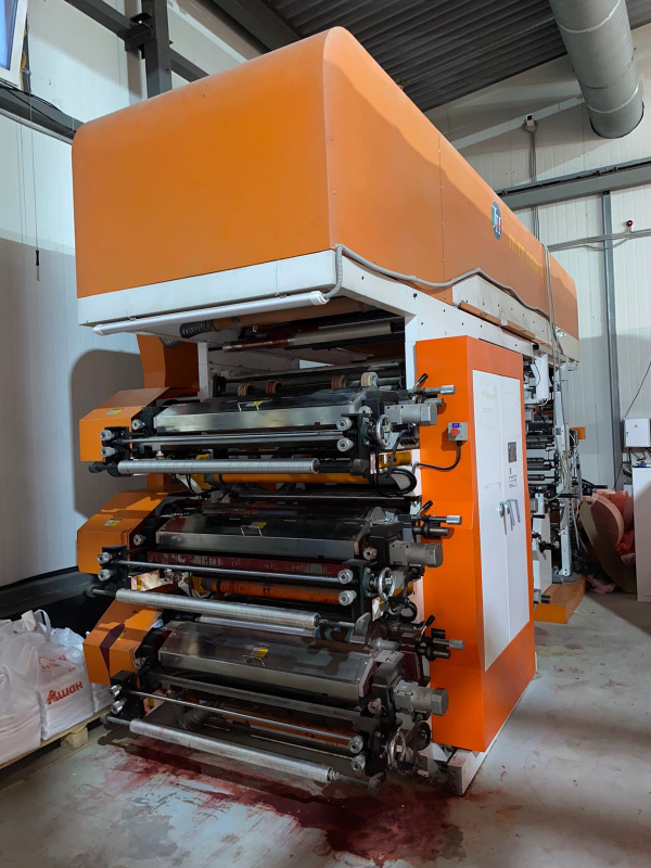 JH / FF‑60100BN ШЕСТИЦВЕТНАЯ ФЛЕКСОГРАФИЧЕСКАЯ ПЕЧАТНАЯ МАШИНА (OFF‑LINE)