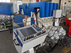 Новая листоправильная гидравлическая установка SТ1020, Италия