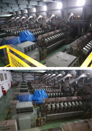 45MW 50Hz MITSUBISHI 8шт x 18KU30A