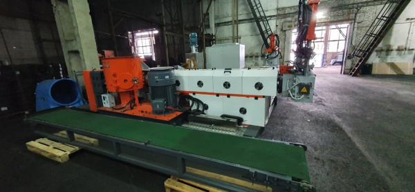 Линию грануляции мягких отходов SJ2 150/150 SKGM+