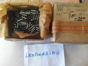 Ролики игольчатые, цилиндрические для подшипников (ШХ-15) в наличии