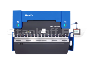 Синхронизированный гидравлический листогибочный пресс с ЧПУ HBC 50/1600 4 axis