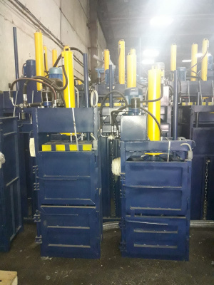 Пресс для отходов целлофана ПГП-4 Стандарт