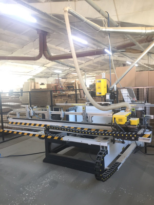 Станок с ЧПУ «WOODMASTER» для высверливания отверстий для дверных петель, замков и ручек