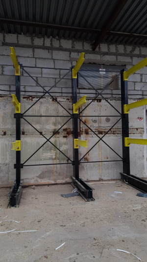 Стеллажи консольные большегрузные