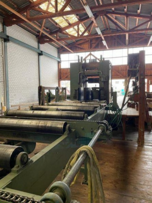 Линия для продольного распила древесины