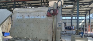 Пила для резки противопожарного стекла и триплекса, камня и мрамора