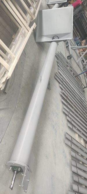 Шнековый передвижной конвейер