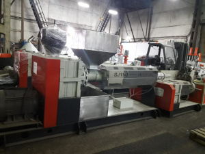 Линия грануляции твердых отходов SJ2 150/150 HGM+