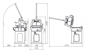 Тістоділильно-округлююча машина Fortuna A2