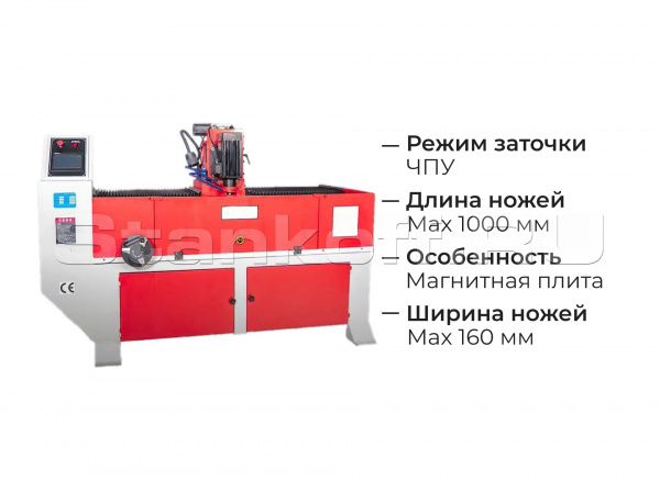 Заточной станок для ножей с магнитной плитой PK-2510 CNC