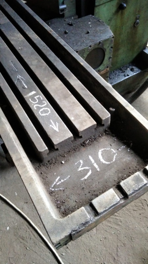 Вертикально-фрезерный станок FN3V на запчасти