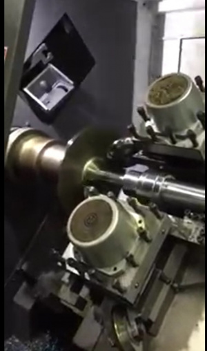 Давильно раскатной станок с ЧПУ для ротационной вытяжки металла PS-CNCSXY600HD с ПНР