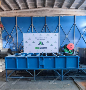 Форма для изготовления фундаментных блоков ФБС на 7 изделий