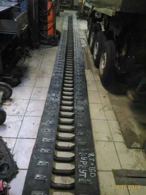 Ленту для изготовления самодельных гусениц