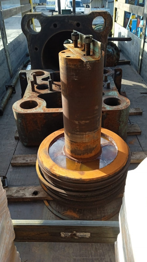 Б-6238 (БА6238) пресс брикетировочный на запчасти