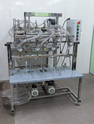 Аппарат розлива от 5 до 20 л для автохимии, бытовой химии