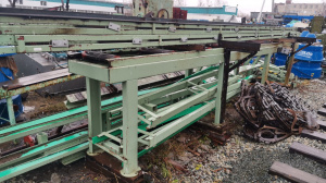 Рольганг продольный(приводной) для п/м 14м (гладк. 7м + винт. 7м)